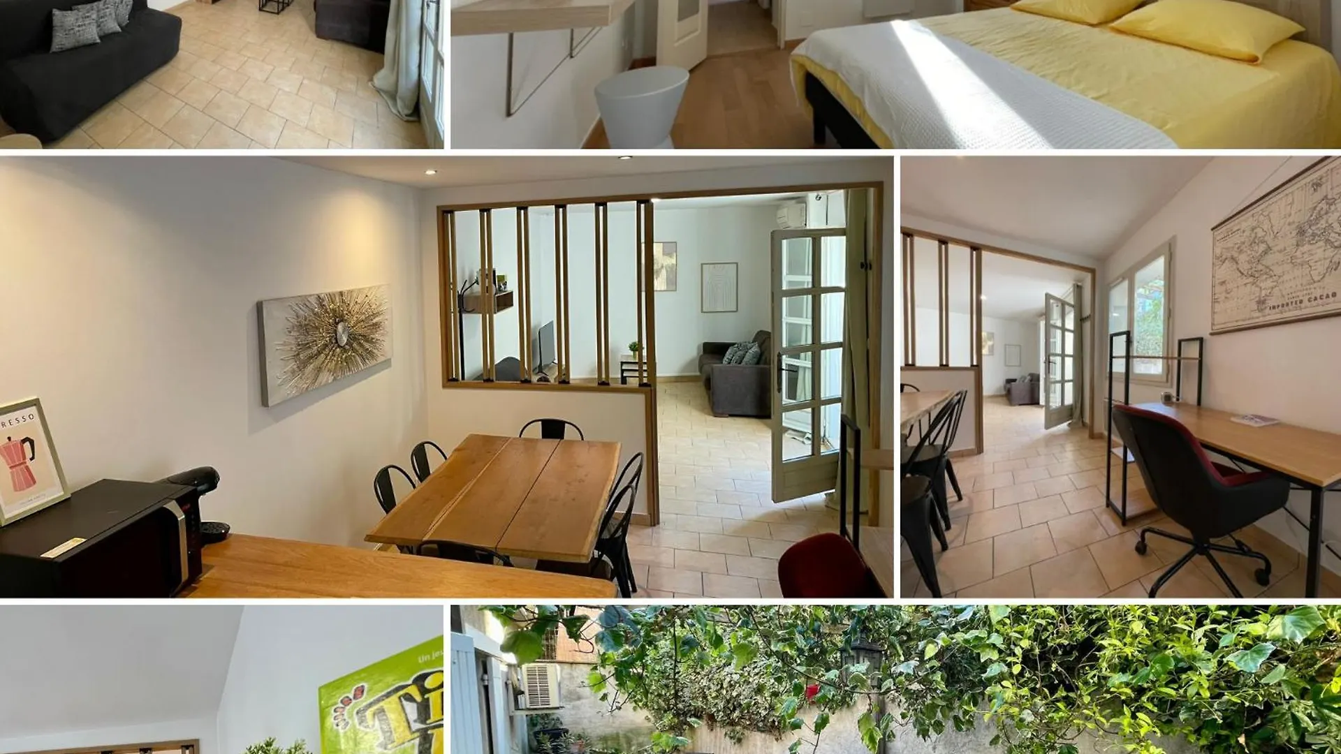 דירה אקס-אן-פרובאנס Chaleureux Appartement Rdc 49 M2 Avec Jardin